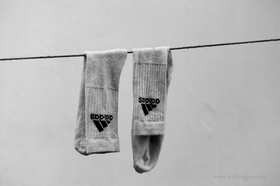 hanging socks