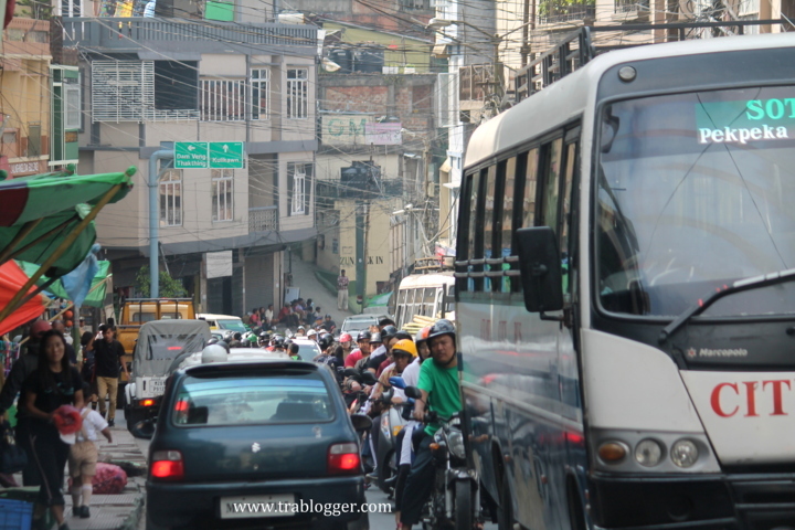 Disciplined traffic of Aizawl Mizoram
